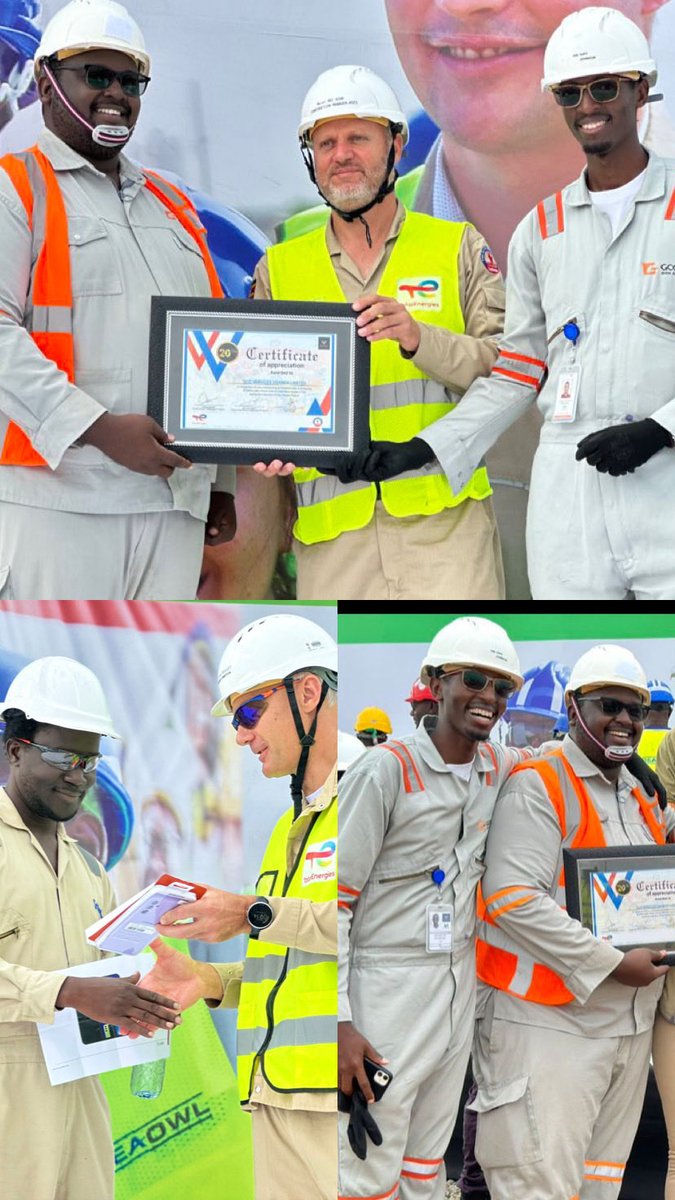 It was such a pleasure to be part of yet another milestone; 20 million man hours LTI free ⁦@TotalEnergiesUG⁩ #TilengaProject