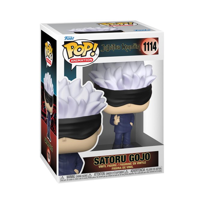 I just received a gift from Evilmonkey62 via @official_throne: Pop! Satoru Gojo. Thank you!
 https://t