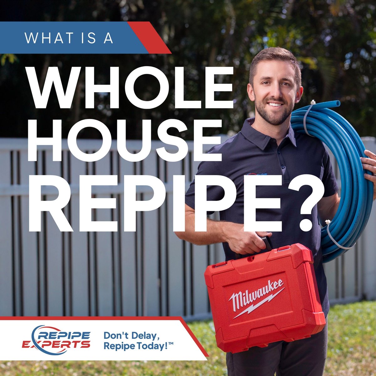 RepipeExperts's tweet image. Tired of dealing with leaks, low water pressure, or rusty colored water? It might be time for a Whole House Repipe.💦

We offer FREE in-home estimates! So why wait? Give your home the plumbing upgrade it deserves. 

repipe.pro

#RepipeExperts #Repipe #HomeImprovement