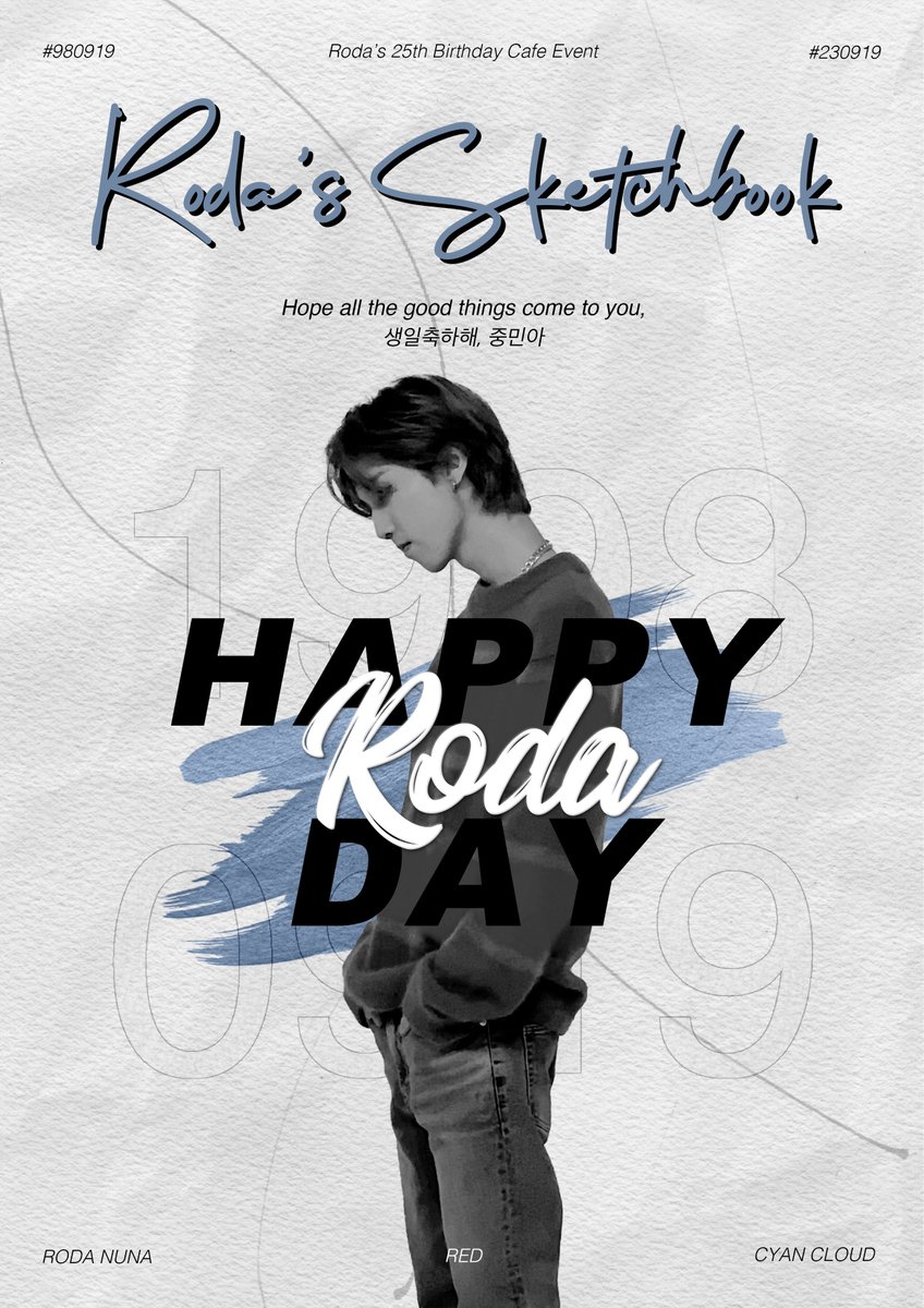 RODA0919's tweet photo. 𝙍𝙤𝙙𝙖'𝙨 𝙎𝙠𝙚𝙩𝙘𝙝𝙗𝙤𝙤𝙠

𝘙𝘰𝘥𝘢‘𝘴 𝟤𝟧𝘵𝘩 𝘉𝘪𝘳𝘵𝘩𝘥𝘢𝘺 𝘊𝘢𝘧𝘦 𝘌𝘷𝘦𝘯𝘵
_
🗓️𝟤𝟢𝟤𝟥.𝟢𝟫.𝟣𝟫 
📍CAFE2734 (카페2734)
🕛12:00 - 20:00

#해피로다데이_2023
#Roda_s_Sketchbook
#몬트 #로다 #신중민 https://t.co/zeDJR2cDvU