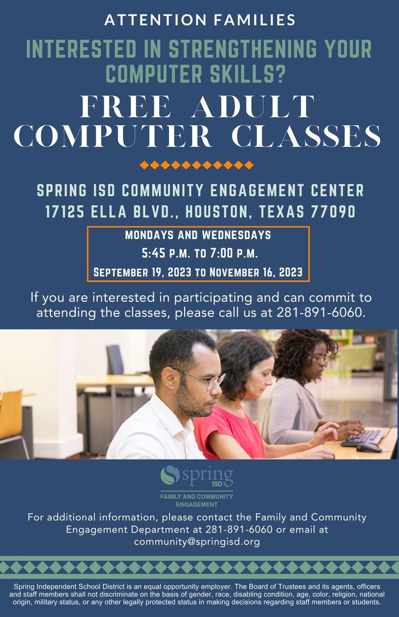 Spring ISD Family & Community Engagement tweet media