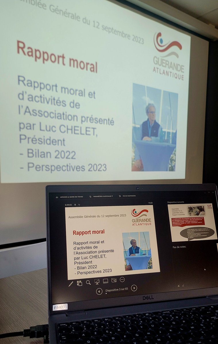 Du monde à l'Assemblée Générale de <a href="/GuerandeATL/">GUERANDE ATLANTIQUE</a> ! Présentation du rapport moral ... et plus encore. <a href="/GuerandeATL/">GUERANDE ATLANTIQUE</a> est une association soutenue par <a href="/CCINantes/">CCI Nantes St Nazaire</a> <a href="/FarrouetPRO/">Fabienne ARROUET PRO</a>