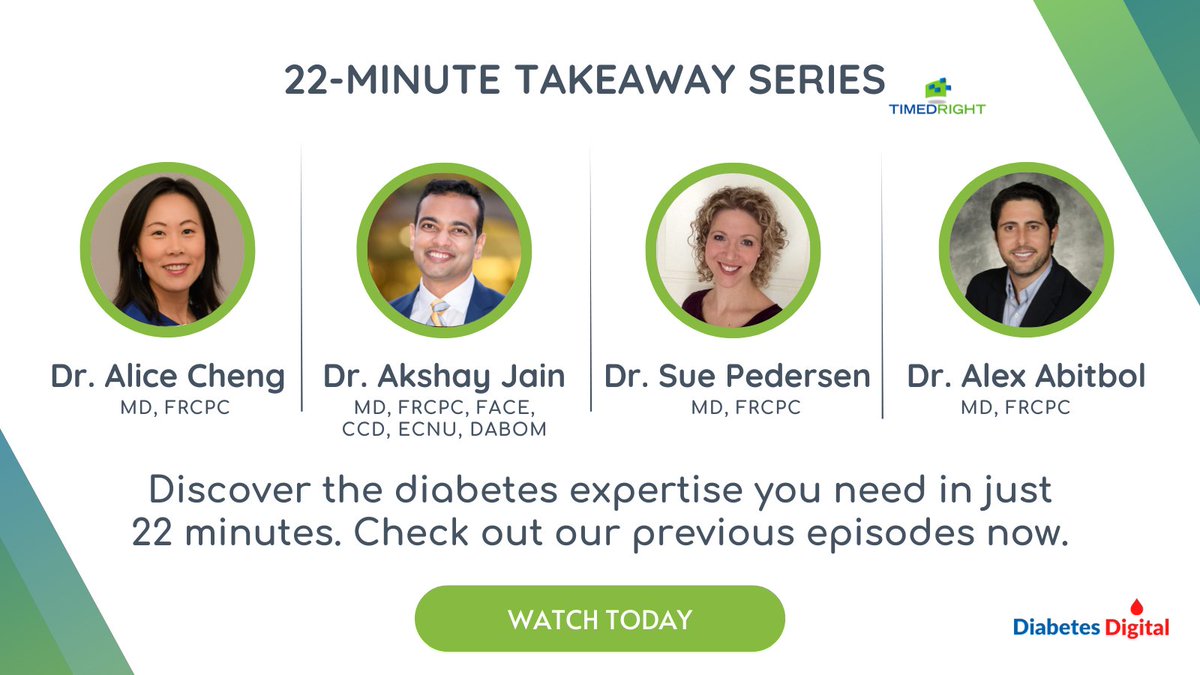 👩‍⚕️👨‍⚕️ Calling all diabetes professionals! 🩺 Ready to catch up on our quick and insightful 22-minute takeaway series? 📺🍿 Don't miss out! Watch previous episodes here: 🔗 hubs.li/Q021-VN_0

#DiabetesAwareness 🩺💙 #Healthcare 🏥💉 #Diabetes 🍬📈 #HealthPros 👩‍⚕️