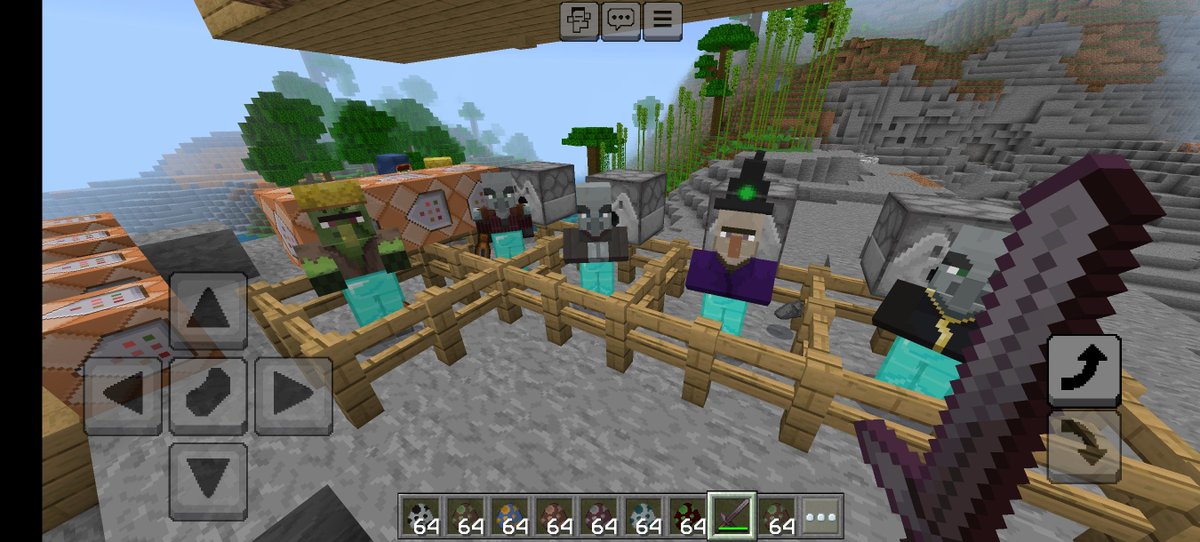 ZouChenyunfei's tweet image. They should show their armors, then I did it👀
#Minecraft #MCBE