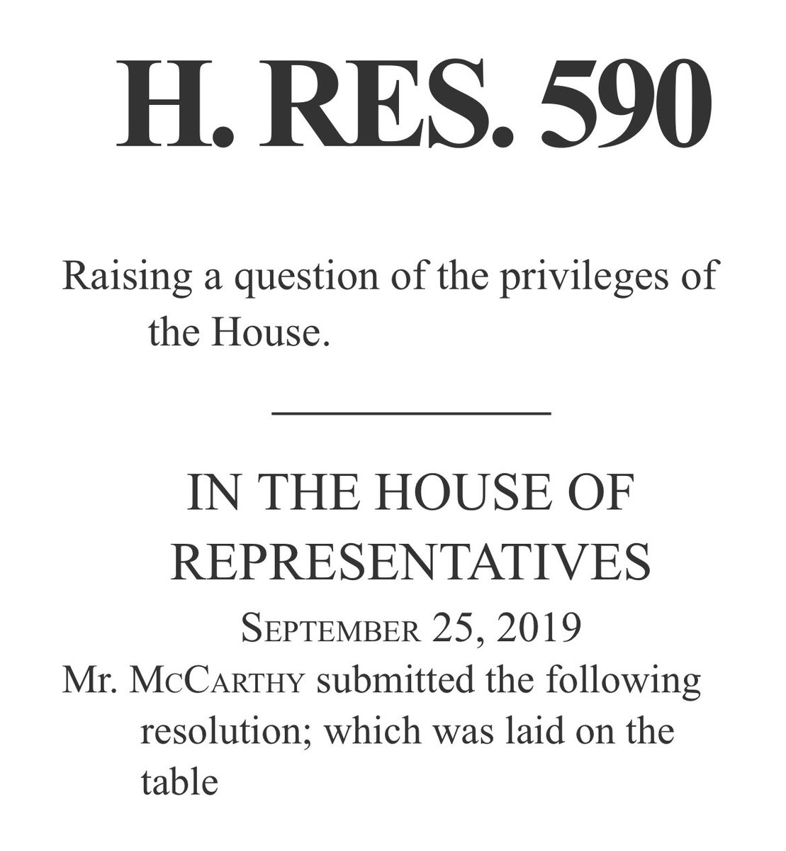 Out5p0ken's tweet image. Hold up! McCarthy literally wrote the house resolution condemning an impeachment inquiry without a house vote as an ABUSE OF POWER.