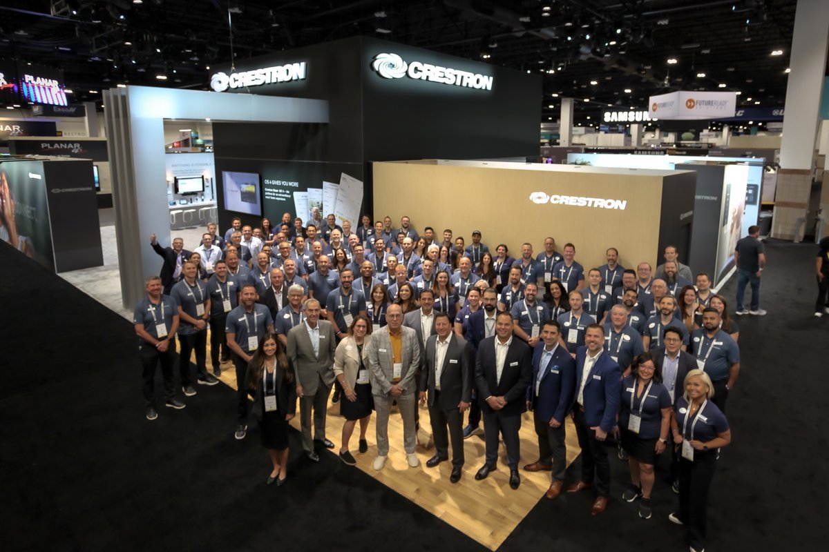 Thank you to everyone who joined Crestron at #CEDIA2023! We look forward to next year! #CrestronCEDIA2023