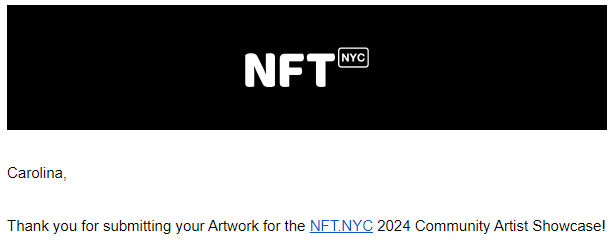 Thank you <a href="/NFT_NYC/">NFT.NYC</a>   for the opportunity given to artists to share their art😍! We are still at the beginning 😜, Let´s Go🤩😍🌸 #nftkids #flowerkids #NFTsForGood #nftarti̇st