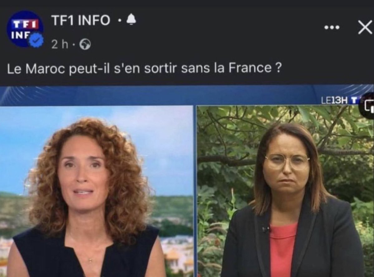 La France peut il s'en sortir sans
l'Afrique ?
🙂
#TF1 #France #Maroc #tremblementdeterre