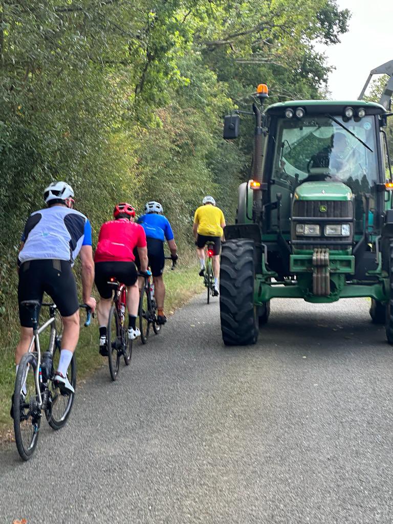 GenasysTech's tweet photo. Stage 2 of the 2023 Tour de Insurtech has just come to an end. Fortunately the weather held out nicely for all the riders.  Thank you to @chrisc99 for leading the team through the hills (and around the tractors) of Tunbridge Wells.  #TourdeInsurtech https://t.co/fpkM8ZYUc0