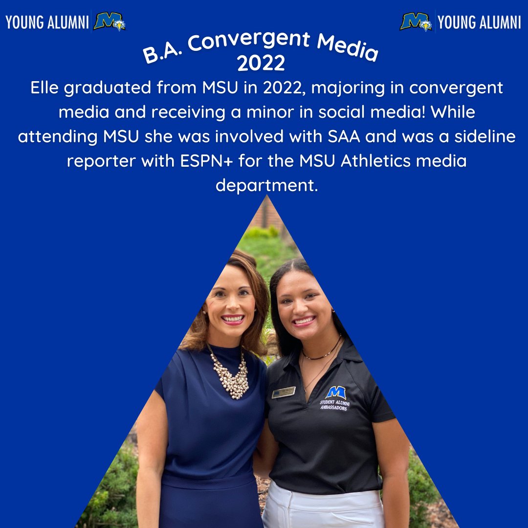MSU_AlumniAssn's tweet image. 𝐘𝐨𝐮𝐧𝐠 𝐀𝐥𝐮𝐦𝐧𝐢 𝐒𝐡𝐨𝐮𝐭𝐨𝐮𝐭: Elle Howard (&apos;22)