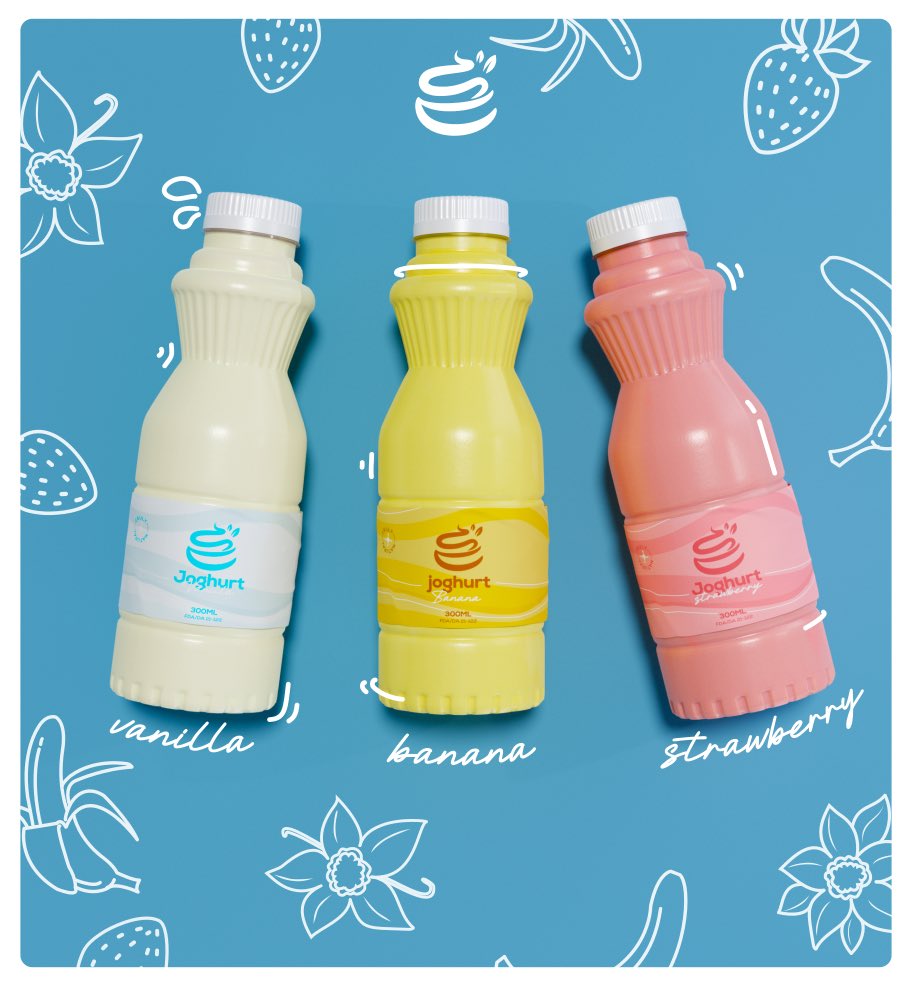 bloomstudioss's tweet photo. Dive into a world of flavor with the fresh new look of @buyjoghurt with three exciting flavors. Check out the full project here https://t.co/MdxG8IKiMB… https://t.co/ihf6nCxUJe