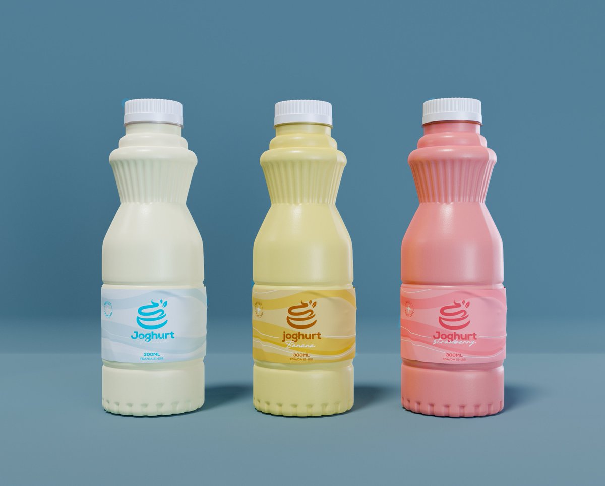 bloomstudioss's tweet photo. Dive into a world of flavor with the fresh new look of @buyjoghurt with three exciting flavors. Check out the full project here https://t.co/MdxG8IKiMB… https://t.co/ihf6nCxUJe