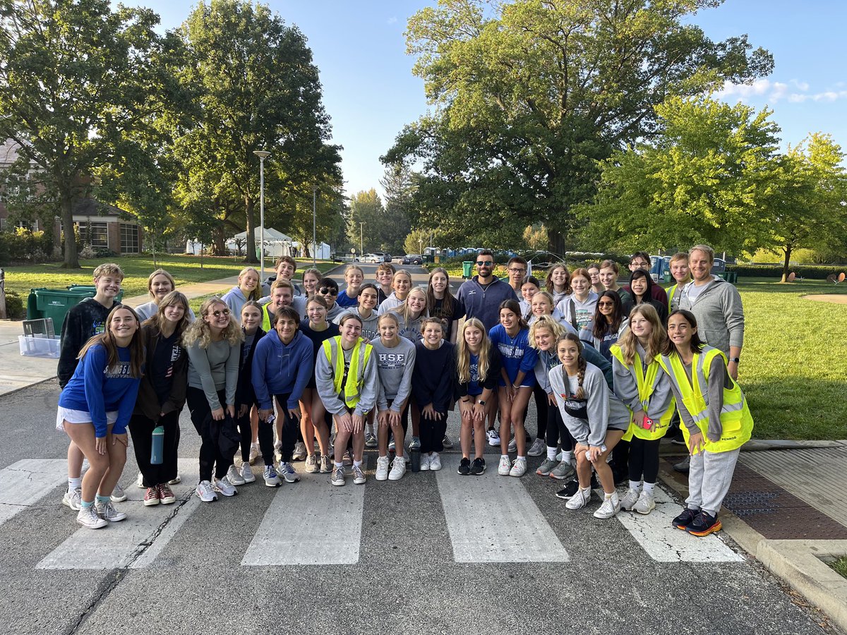 On Sunday the royals completed the annual Penrod cleanup at Newfields with a special appearance from <a href="/bpieronigold/">Blake Pieroni</a>