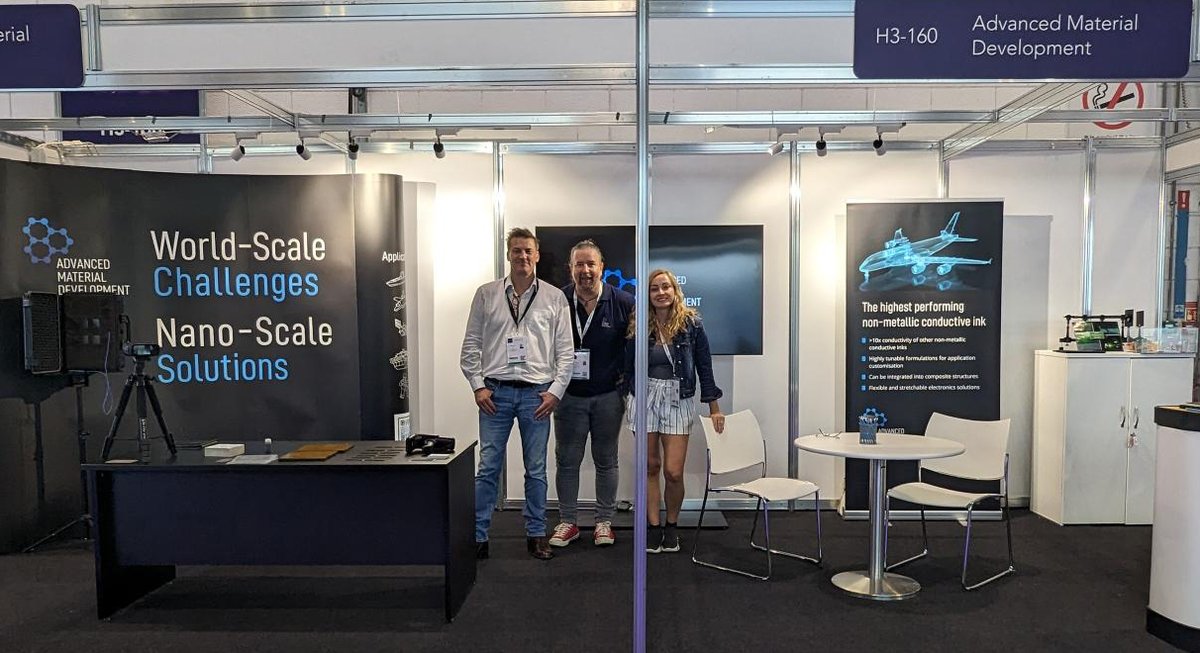 We're ready to meet you <a href="/DSEI_event/">DSEI 2023</a>  2023 Stand H3-160, learn more about our nanomaterial-based technologies for the #defence industry - Radar absorbtion - Thermal camouflage - Laser protection - EM shielding - CBRN sensors - Structural health monitoring  - Flexible electronics
