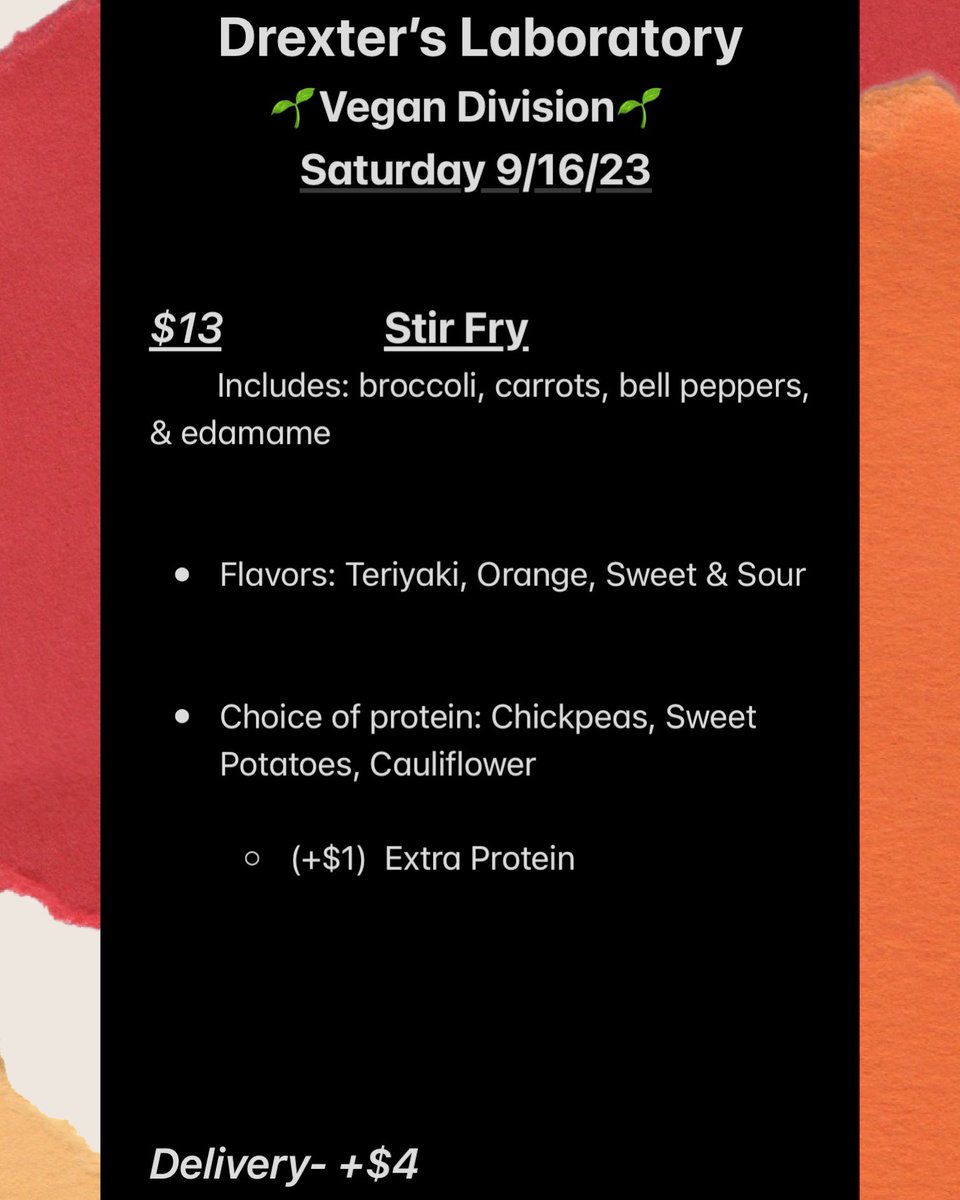 ChefBoyarDrex's tweet photo. Will be serving on Saturday, 9/16 @2:30pm. Accepting preorders &amp; payments until Friday, 9/15 @9:30pm

Denton pickup/delivery(+$4) https://t.co/WUIQhjZE3s