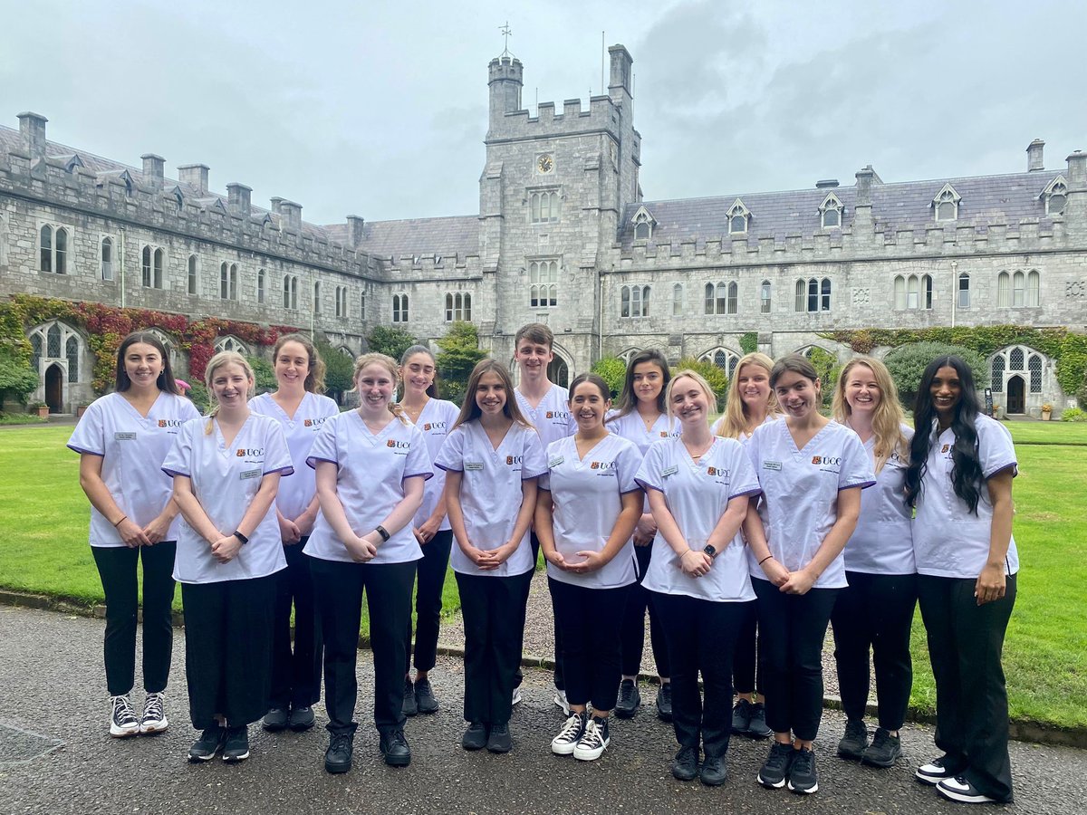 MajellaOKeeffe's tweet photo. A very warm welcome to our first year MSc Human Nutrition &amp; Dietetics students and welcome back to our 2nd year students who will be heading off on placement next week. @fnsucc @UCC @trust_indi #rd2b #dietetics #food #nutrition https://t.co/zovYttdabW