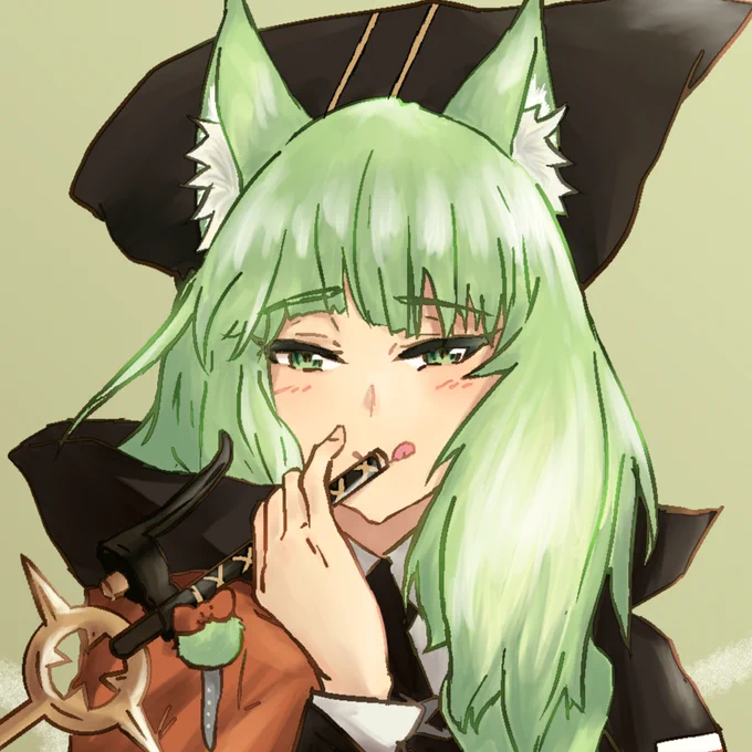 ハーモニー…顔が良い…上手く描けた…#アークナイツ 