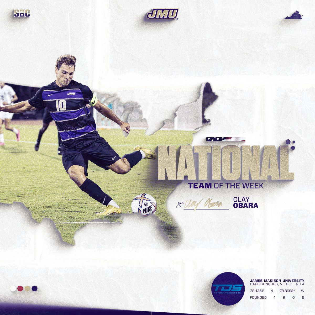 JMU Men's Soccer tweet media