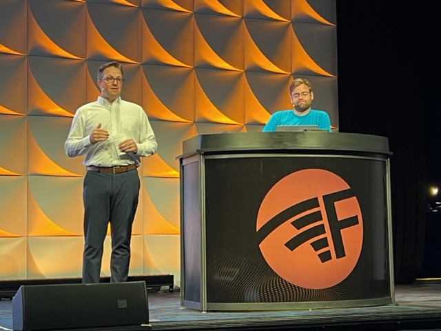 Petar Kramaric (CTO) and Chris Pinkerton (CGO) of @flybits demoing the company's platform that enables FIs to deliver best-in-class personalized digital banking experiences across mobile, web, and the Metaverse. Headquartered in Toronto, Canada. Founded in 2013. #Finovate