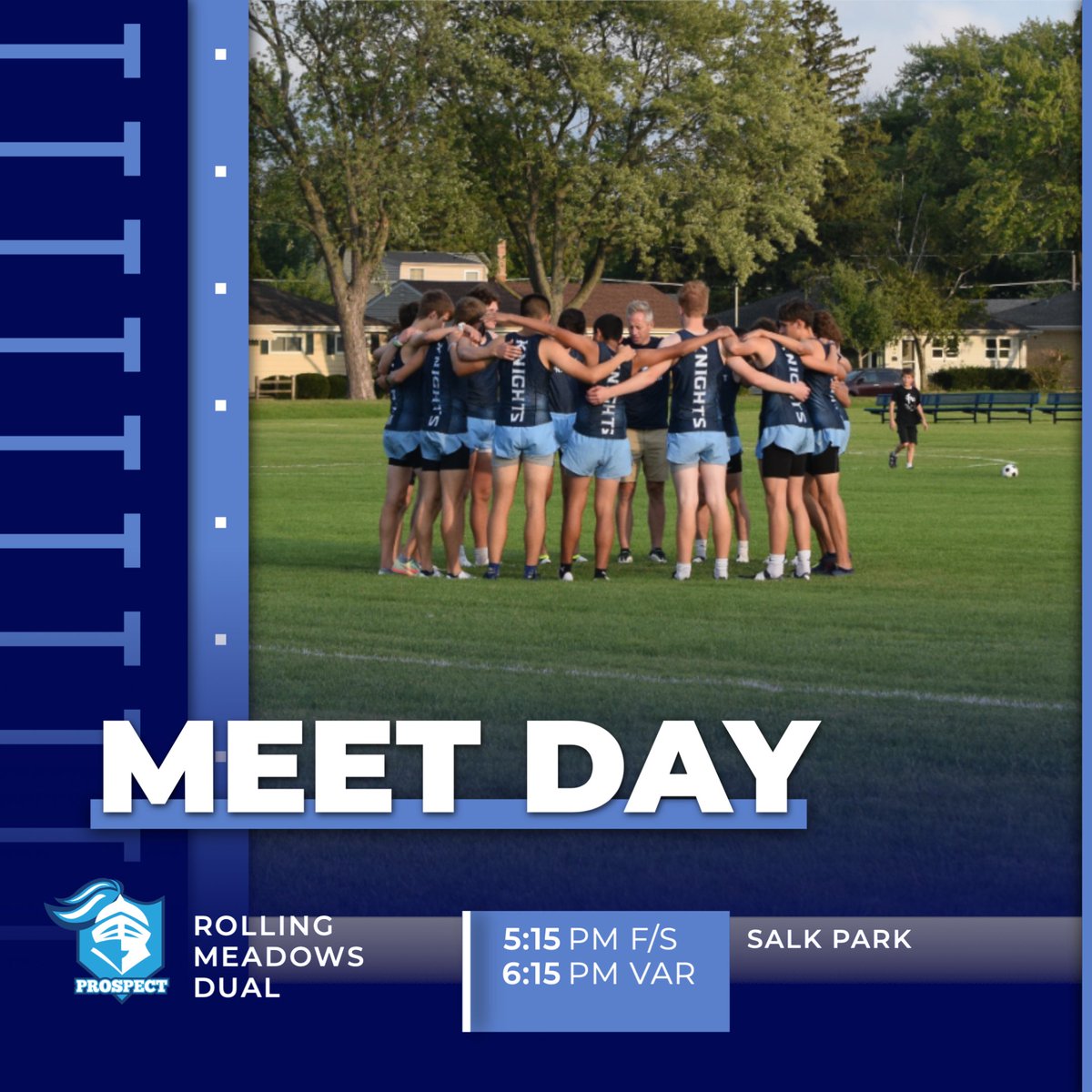 PHSKnightsXCTF's tweet photo. ➡️Rolling Meadows Dual
📅Tuesday, September 12
🕔FS 5:15pm / Varsity 6:15pm
📈https://t.co/0GdvsbgcR5

#KOR #nolimits #compete 

@MrQuesea @ProspectXCTF @ScottMcD_PHS https://t.co/EarCTx9Uv6