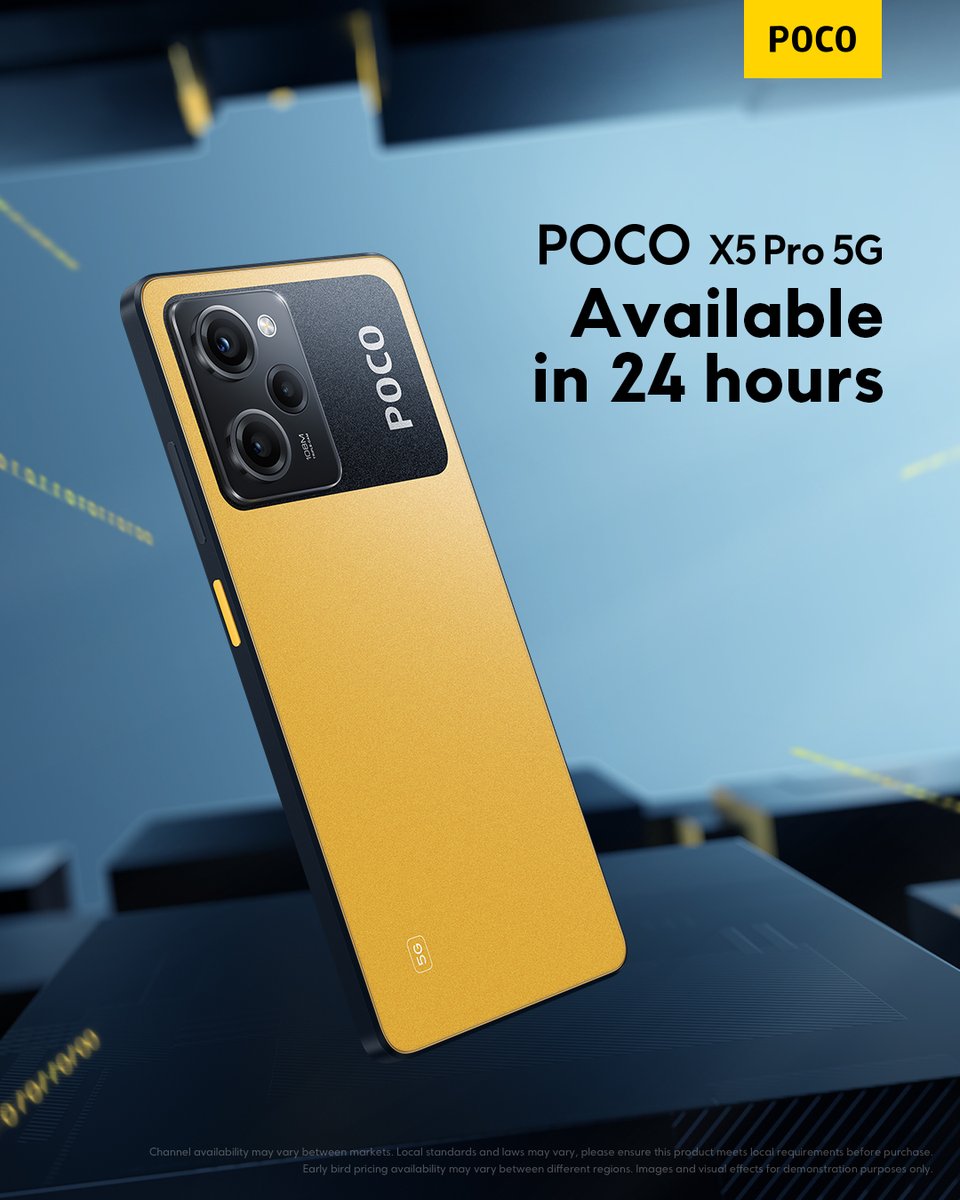 PocoPakistan's tweet photo. Almost here, are you ready to find #TheSecretToWin?
#POCOx5Pro5G https://t.co/KerC2h358O