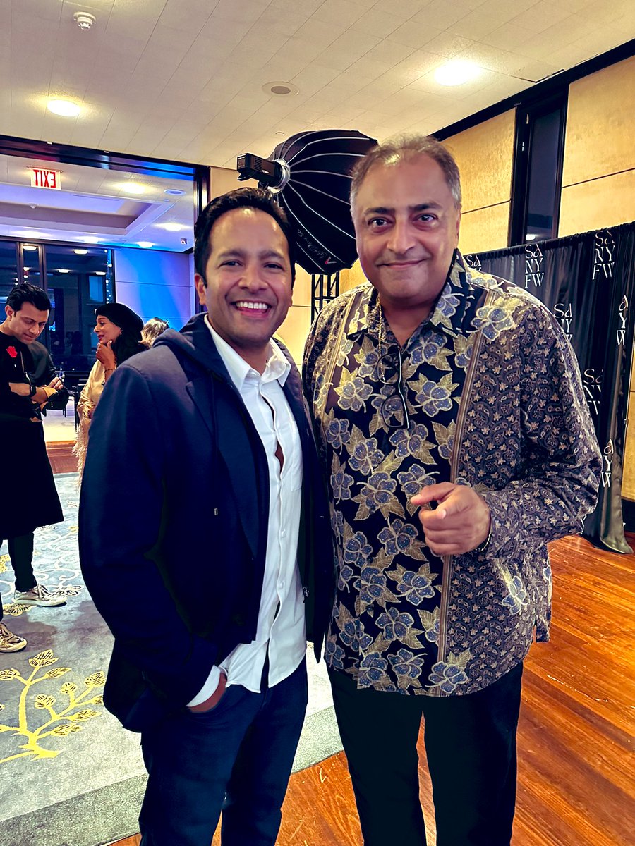 PriyaNori's tweet photo. #browntwitter… look who we ran into at @sanyfw @AsiaSocietyNY The legend @MajikmikeDj He’s still at it! https://t.co/AdMcQGpnjL https://t.co/FazFCktzQE