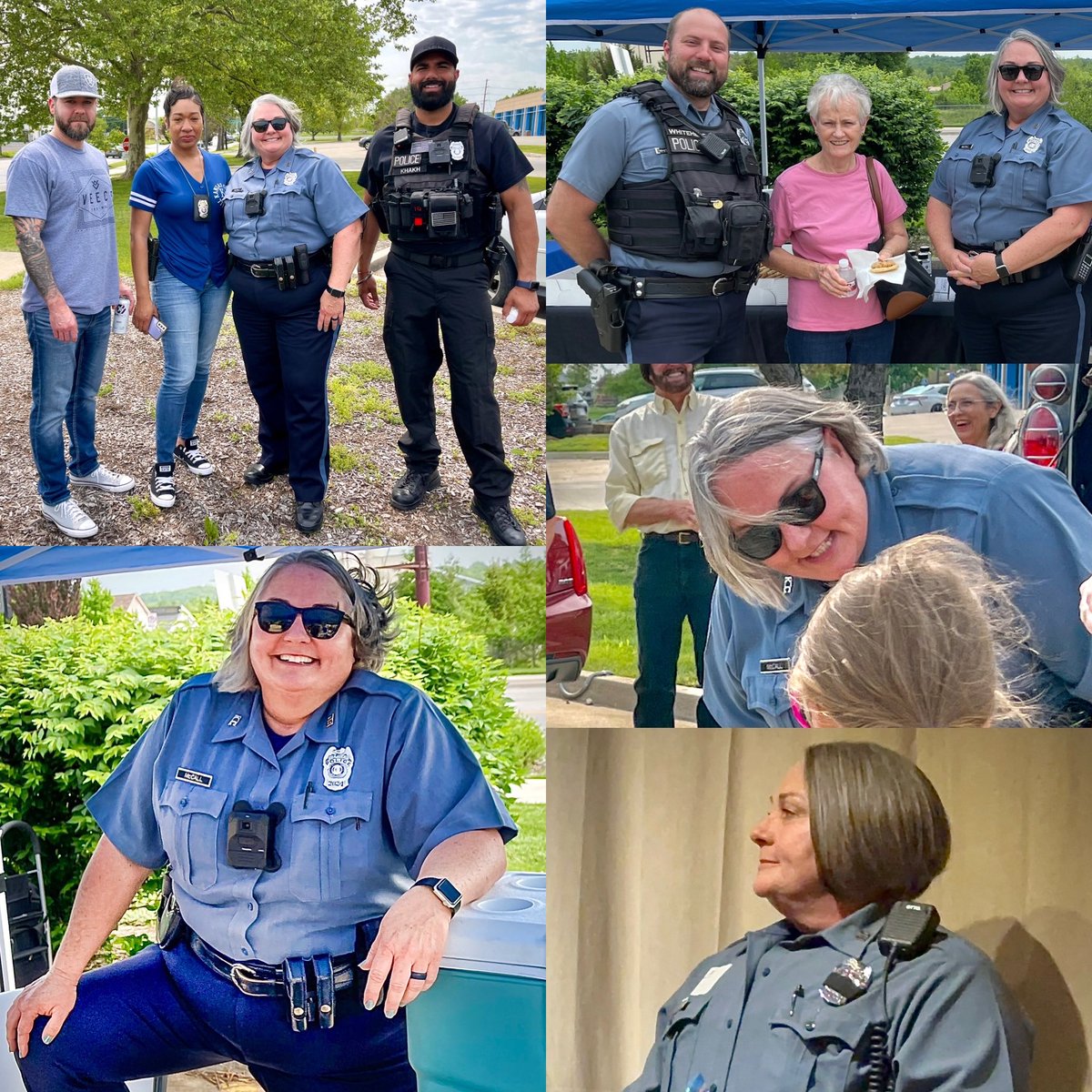 🚂 A Martin City salute to <a href="/kcpolice/">kcpolice</a> Officer Mary McCall on #NationalPoliceWomanDay! 🫡 Officer McCall has been a longtime friend of Martin City residents and businesses as a Community Interaction Officer assigned to our area. Thanks for all you do Officer McCall! 👏👏👏