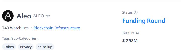GẤP: DỰ ÁN ALEO CHÍNH THỨC MỞ ZEALY

Tham gia ngay các quest trên Zealy của Aleo để săn #Airdrop . Aleo raised gần 300M$ từ các backer a16z, SoftBank, Samsung Next, Coinbase Ventures, Polychain Capital, ...

Chi tiết 👇