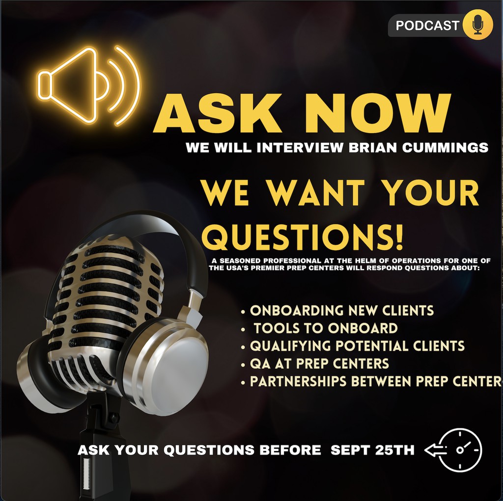 prep_business's tweet photo. This group is excited to promote an interview with a business expert to provide valuable knowledge for those involved in or interested in Amazon Prep Centers and fulfillment products. (FBA)

🎙️ #ClientSpotlight #PodcastFun” https://t.co/OqMSJo9PCx
