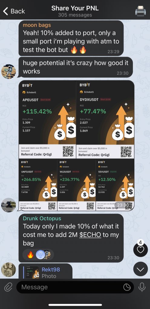 echobotfinance's tweet photo. The market took a hit!
Yet, our users, guided by EchoBot, are in profit.
Bull market. Bear market. Pumping or dumping.
You can stay on top when #TradingWithEcho.
$ECHO https://t.co/TlOk9RVdKK