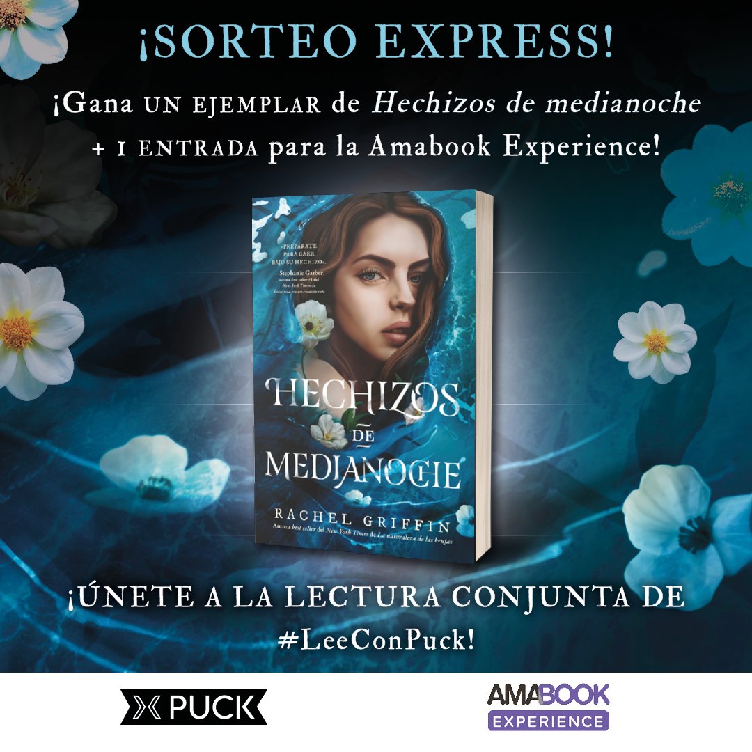 Puck_ed's tweet photo. #SorteoExpress🌊

Gana 1 ejemplar de #HechizosDeMedianoche de Rachel Griffin para unirte a la Lectura Conjunta + 1 entrada para la #AmabookExperience 🎟

✨Sigue a @Puck_ed 
✨Da RT a este tweet

🕕Tiempo para participar: hasta el 14/9.
❗1 ganador. Válido solo para España https://t.co/Q4pdLtCX30