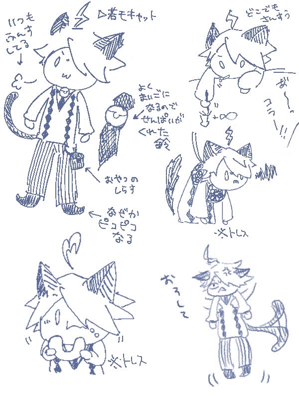 弊デア若モキャット妄想