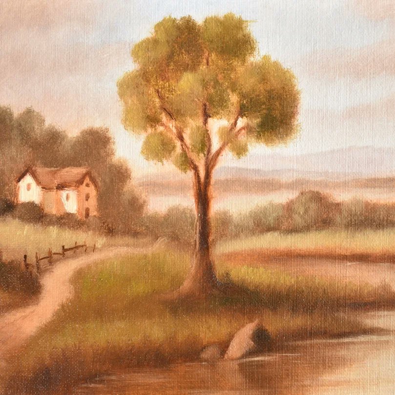 beviaart's tweet photo. I just finished this classical style painting, it measures 6x8, oil on paper. I hope you like it! Available on my Ebay store. Link in bio

#antiquestyle #oilpainting #painting #landscapepainting #artwork #classicalatyle #art #ArtOfTheDay #artbot #landscape #cuadros #paisajes https://t.co/11kwkfaedv