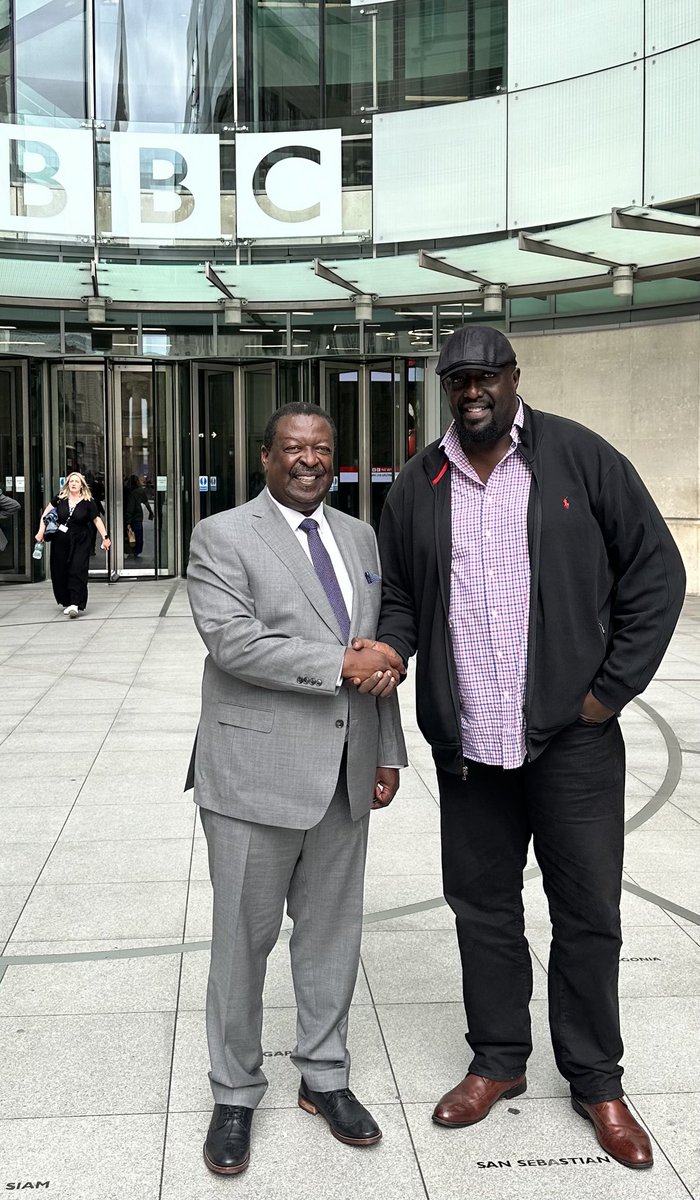 Kenya’s Prime Cabinet Secretary ⁦@MusaliaMudavadi⁩ came by the BBC for an #AfricaDaily chat.