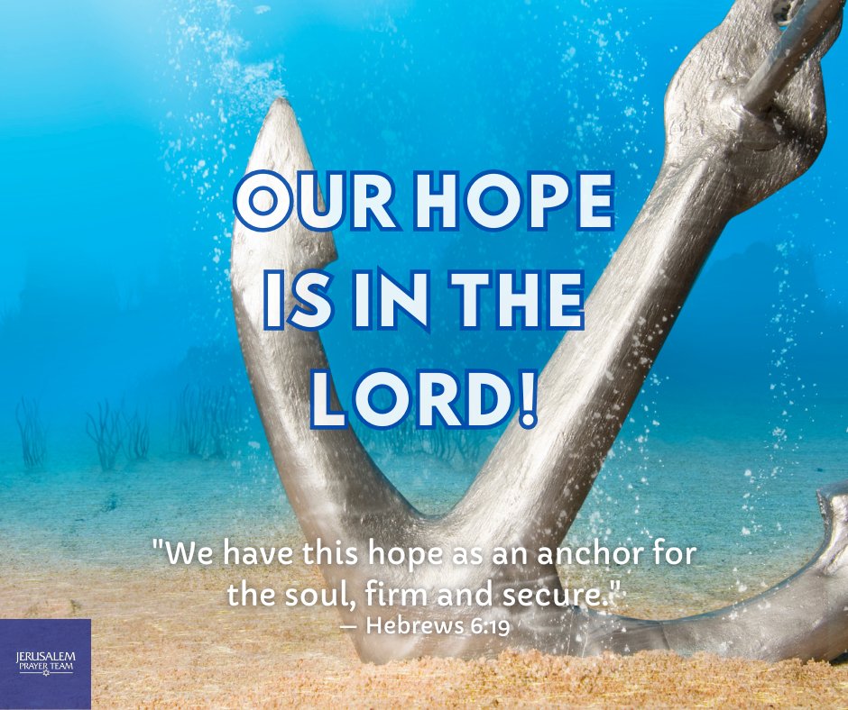 Our hope is in the Lord!

Amen!

'We have this hope as an anchor for the soul, firm and secure.'
—Hebrews 6:19

#FirmFoundation #EnduringFaith #StayCloseToJesus #AnchorOfOurSouls #MyDeclaration