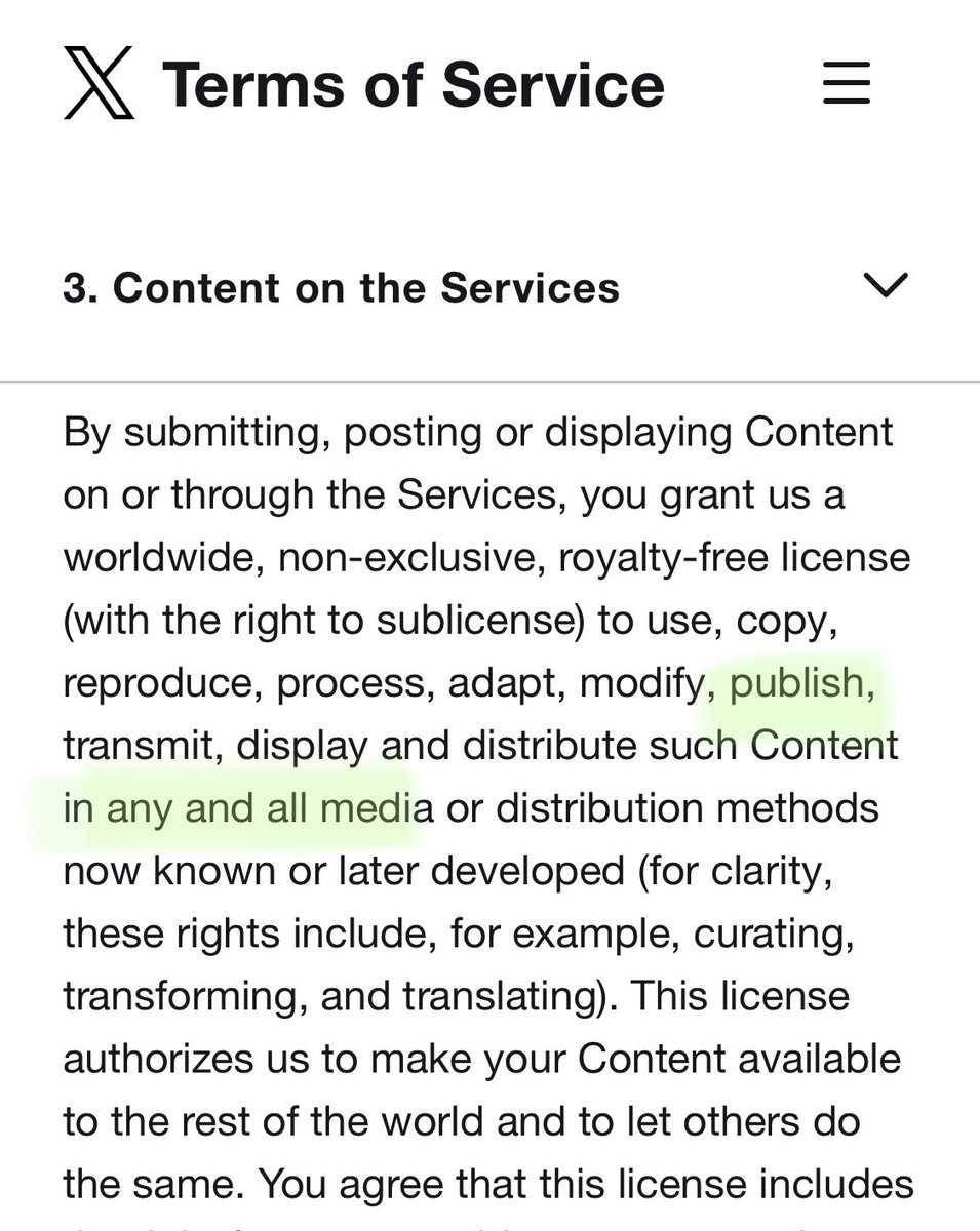 Hey astro (former)twitter… save your ideas for books and real publishers…

not here. These terms give this company royalty free rights to your work. Forever.