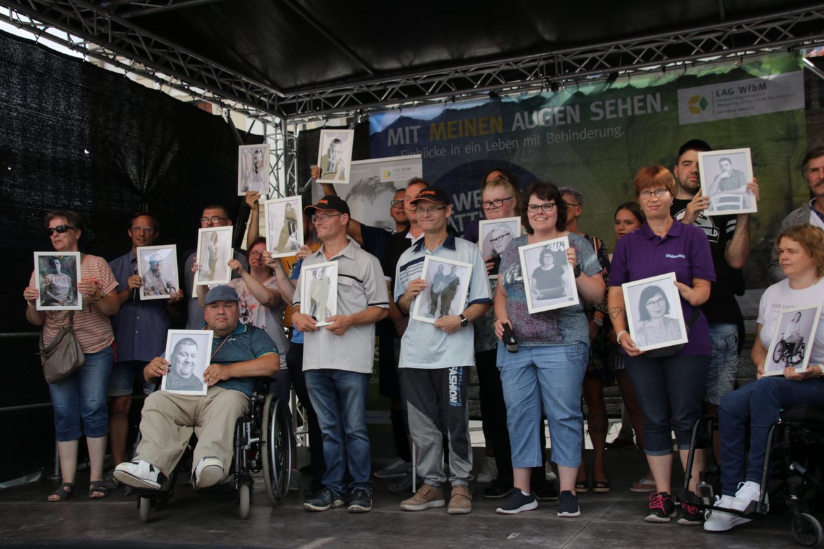 falkogrube's tweet photo. Heute  habe ich den 1. #Werkstättentag auf dem Alten Magd in Magdeburg  besucht. Eine tolle Gelegenheit, einen Einblick in die wichtige Arbeit  der Werkstätten und ihrer 11.500 Beschäftigten zu bekommen! -mit @katringensecke https://t.co/eaZ1JJmk8g