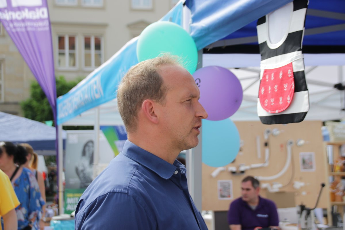 falkogrube's tweet photo. Heute  habe ich den 1. #Werkstättentag auf dem Alten Magd in Magdeburg  besucht. Eine tolle Gelegenheit, einen Einblick in die wichtige Arbeit  der Werkstätten und ihrer 11.500 Beschäftigten zu bekommen! -mit @katringensecke https://t.co/eaZ1JJmk8g