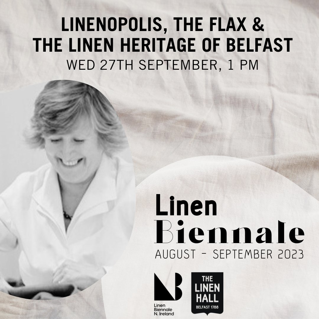 thelinenhall's tweet photo. Belfast was the city at the heart of Ireland’s undisputed reputation as the home of linen production. This reputation earned it the name #Linenopolis. In this talk, you will hear more about the importance of linen to the growth of the city. More👇
https://t.co/6zQ9imYD2y https://t.co/wsfGLifLnt