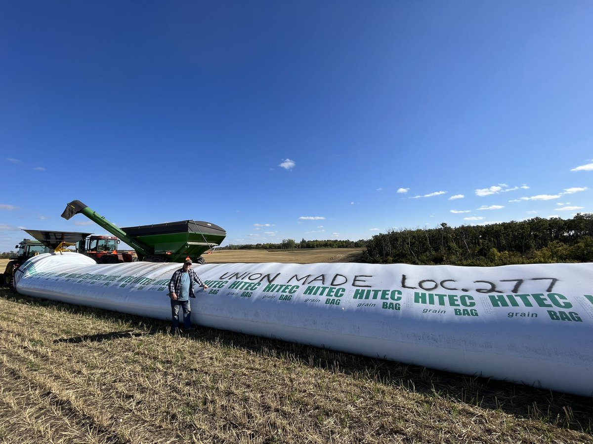 Grain cart operator and bagger dude went union on me, demanding equal pay with less hours, afternoon breaks including cold beer at 5 o’clock or productions will stop.