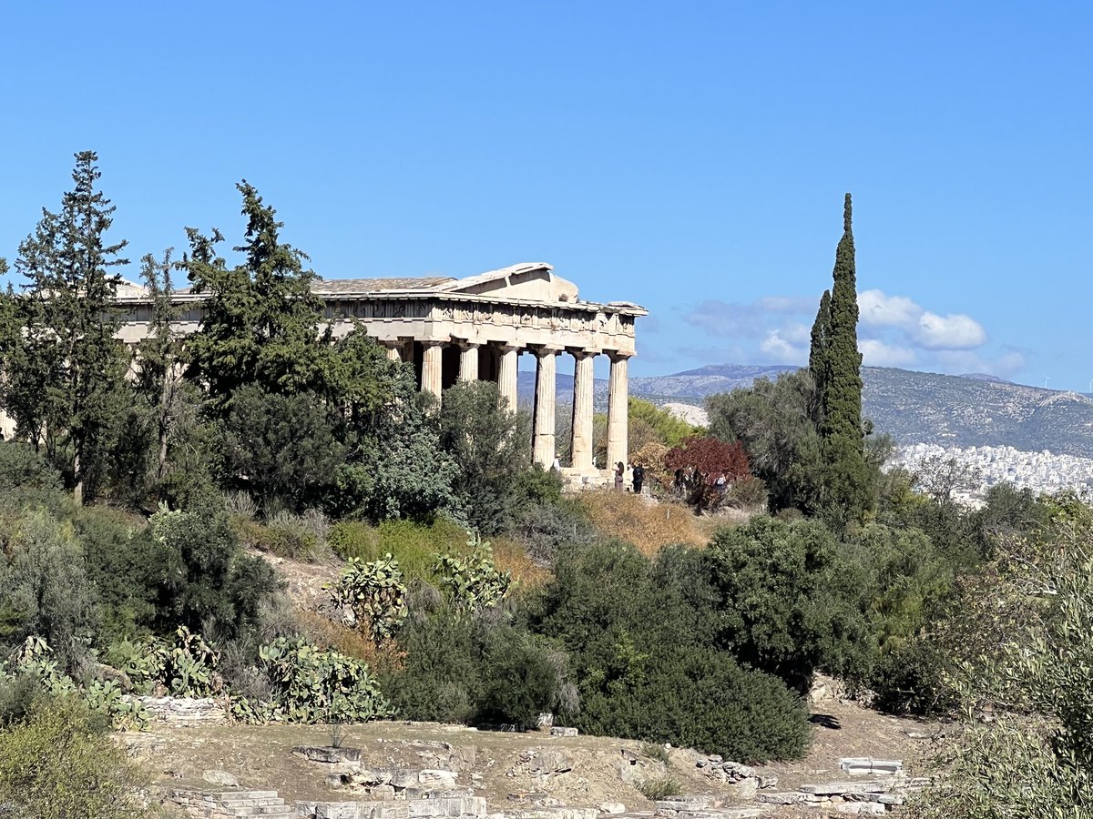 Smittycat11's tweet photo. @DariusAryaDigs @Moscerina @Divus_Augustus @Lindsay_Powell @barrystrauss @GuideGladiator @barrystrauss 
It’s always a good day to visit the acropolis and the agora! https://t.co/0BwIvy1hoU
