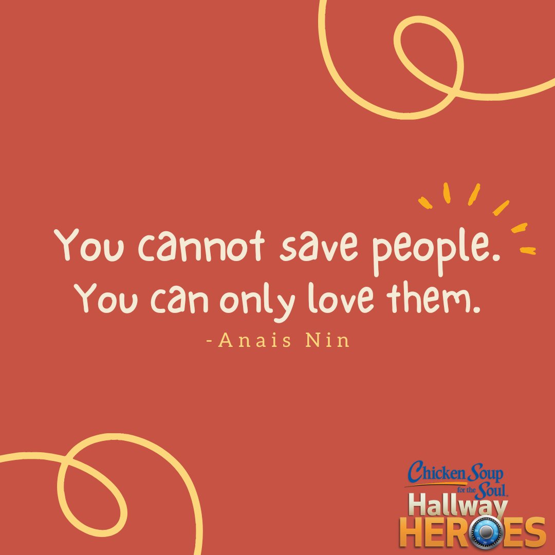 Love is the solution.