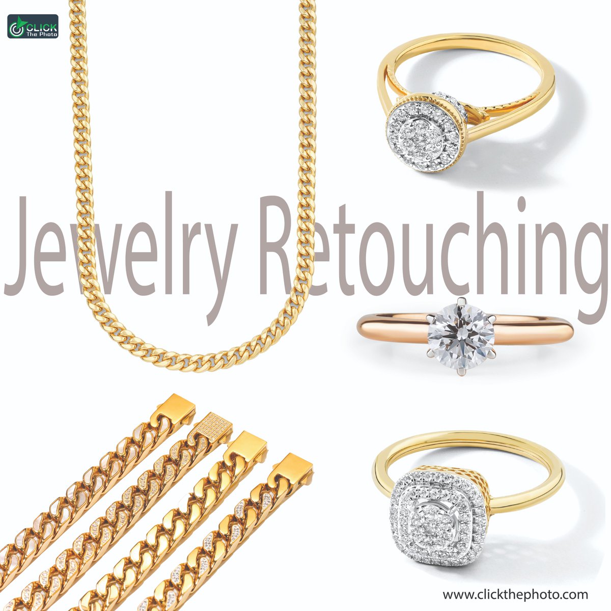 Gemstones and precious metals are meticulously retouched to showcase their brilliance and luster, making them look even more stunning in photos.
To make an order, please click here -
clickthephoto.com/custom-quote-p…

#Retouching #JewelryRetouching #JewelryPhotoRetouchingService #jewelry