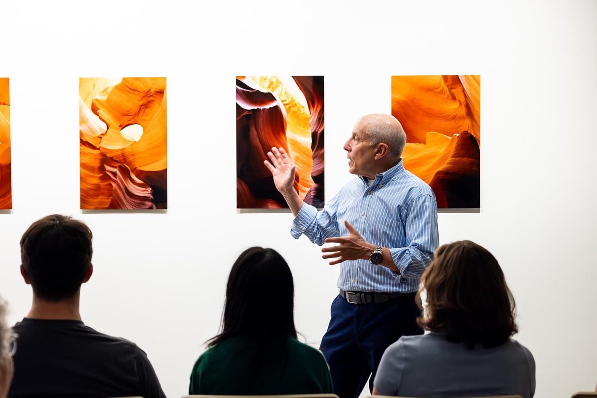 Walking Through Wonder, photos by Professor Richard Block had a marvelous opening and artist talk last week attended by staff, students, and community members.  Stop by Hollister Gallery now through October 13 to view these stunning pieces in person.