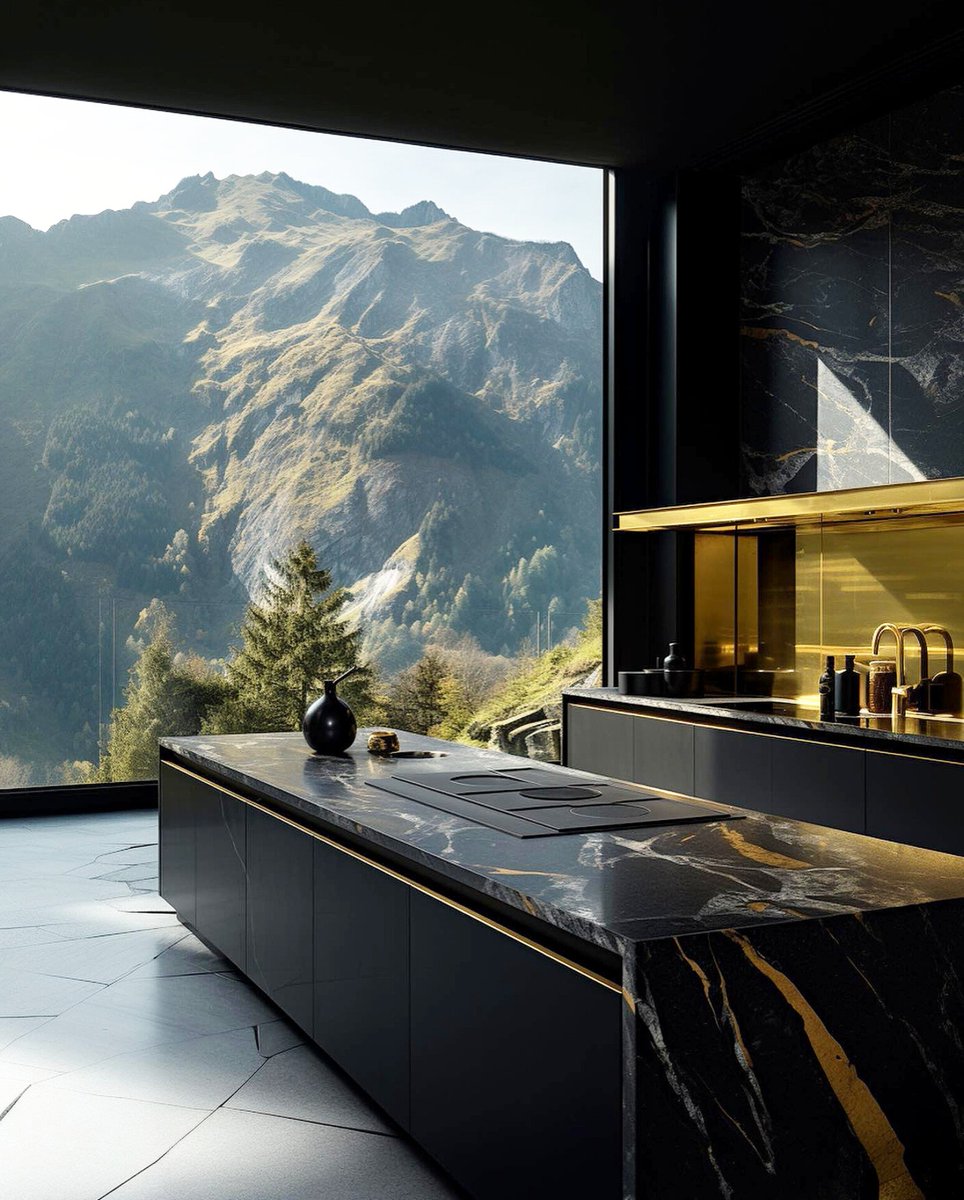 InteriorWorld_'s tweet photo. Perfect kitchen https://t.co/X2wNDMbxVP