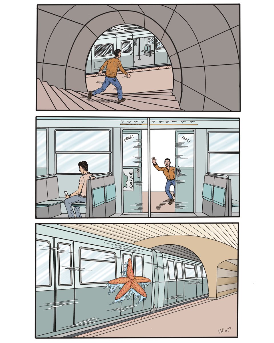 ValF_art's tweet photo. Métro...
.
#digitalpainting #art #bd #comic #subway #accident #etoiledemer #métro #paris #dessin #ratp https://t.co/EvfUYp7OYE