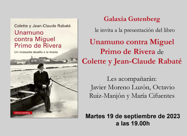 El martes 19, en la Residencia de Estudiantes (Madrid), don Miguel volverá a las andadas. Contra la dictadura y contra el rey Alfonso. No se lo pierdan: