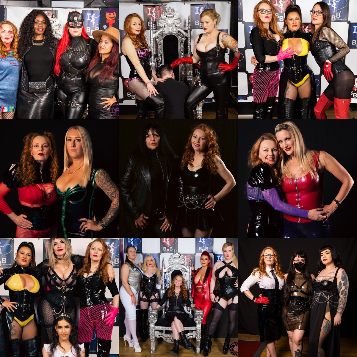 Ladies of the @BBBAltFetBazaar @RonelleChambers @von_strict @MistressKrushUK @nikkiwhiplash @MissLadyLouisa @DianaVonRigg @Ladyemilyleeds @misspoisoncandi @CountessDionys2 @MissAnneTittou @MistressAl @MissAnnaElite @EquineRabbit @paisleyblack_x @CalatheaGoddess