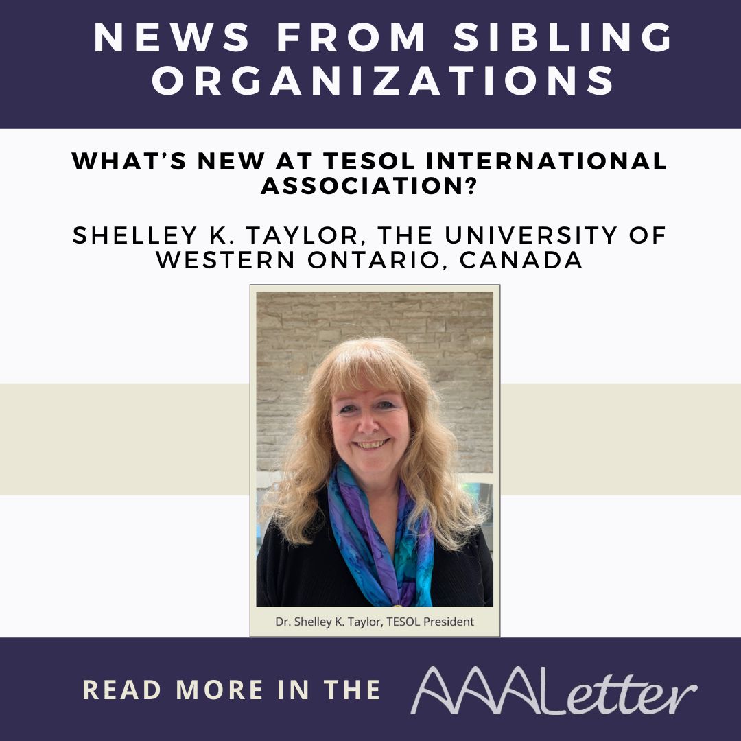 ✨ Stay informed with the latest updates from our sibling organization, TESOL International. Mark your calendars for TESOL 2024 in Tampa, FL - in-person March 21–23 and virtual April 11–12! 

Check out the details here: aaal.org/news-from-sibl… 

#TESOL2024 #AAAL