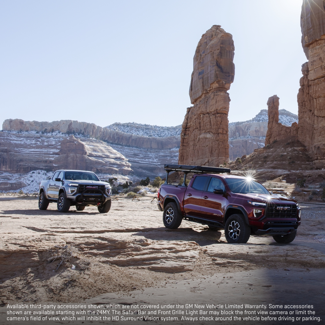 EdMartinBuickGM's tweet image. Go well beyond your city limits.🧭 The Next Generation #GMCCanyon—The Official Vehicle of Nowhere.